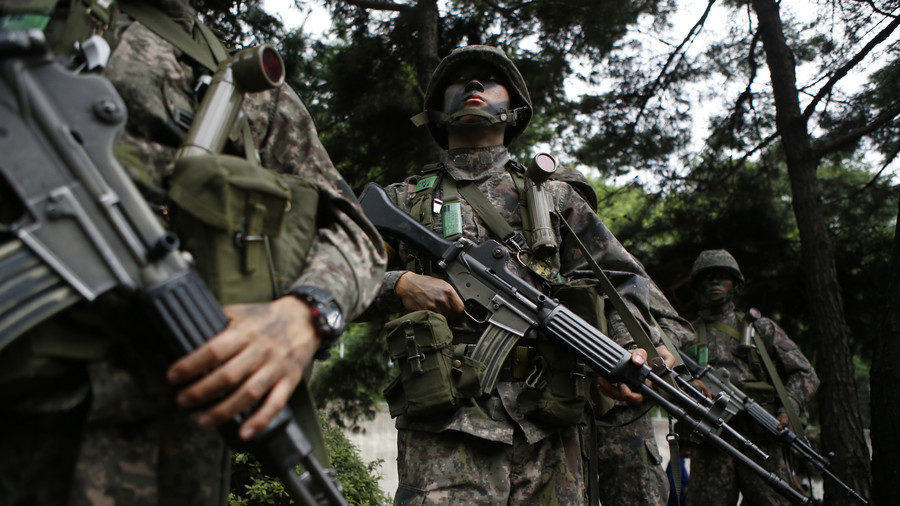 South Korean soldiers