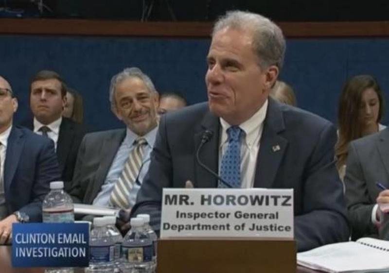 IG horowitz clinton fbi