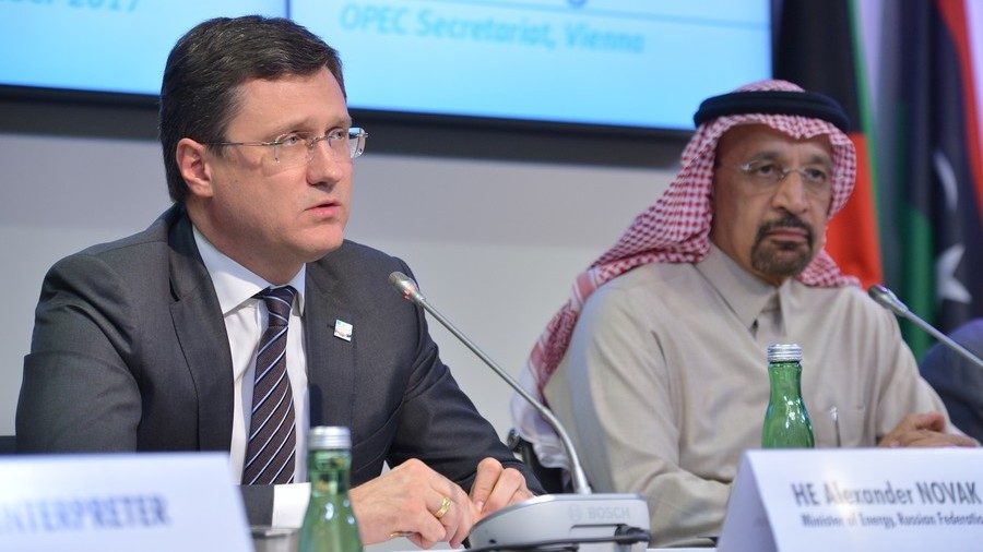 Russia and Saudi Arabia energy ministers