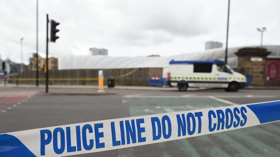 Police line
