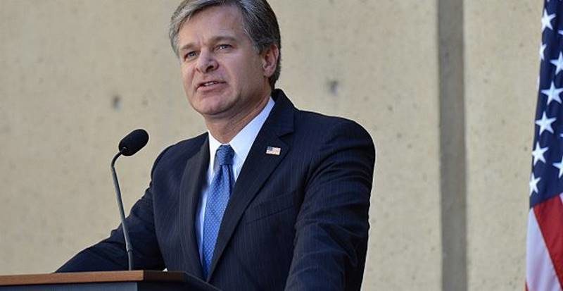 FBI Director Christopher Wray steeve friend FBI whistleblower capitol hill triot trump