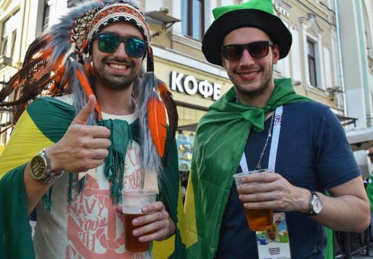 world cup fans russia