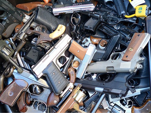 Click to enlarge gun confiscation