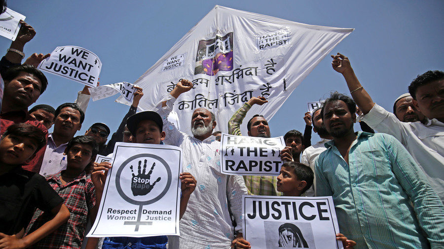 Click to enlarge protest against rape