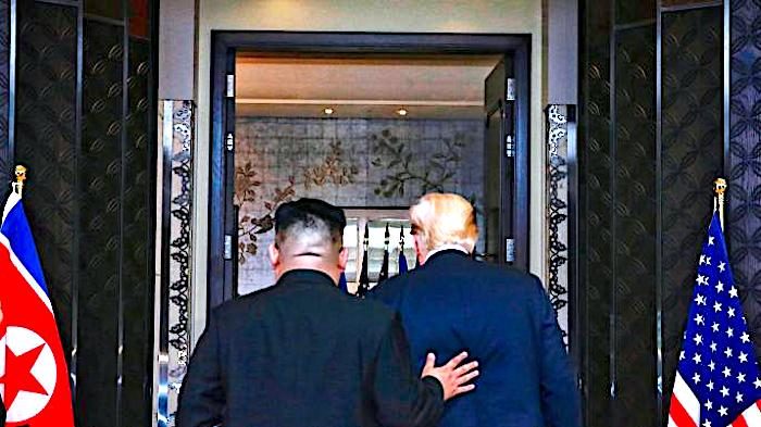 Kim and Trump