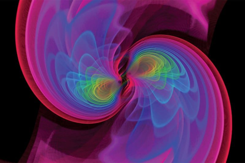 Click to enlarge Merging black holes