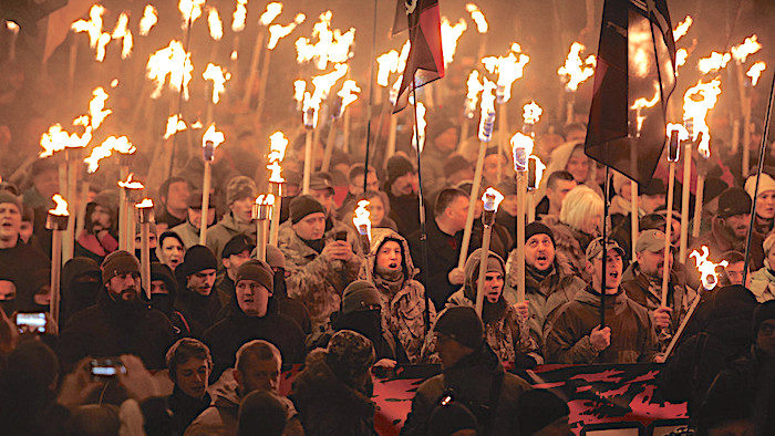 Click to enlarge Far right movements, Kiev