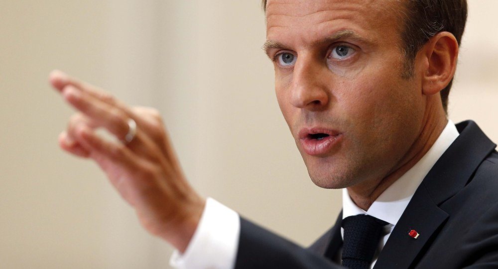 Click to enlarge Macron
