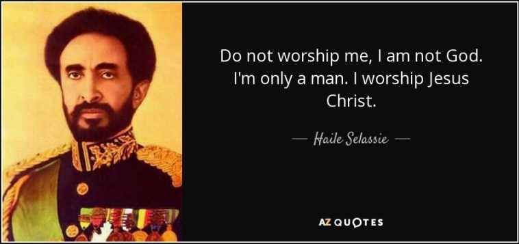 Click to enlarge Haile Selassie