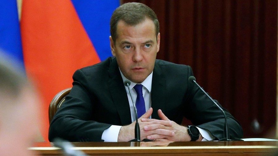 Click to enlarge Prime Minister Dmitry Medvedev