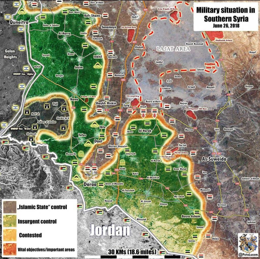 daraa map