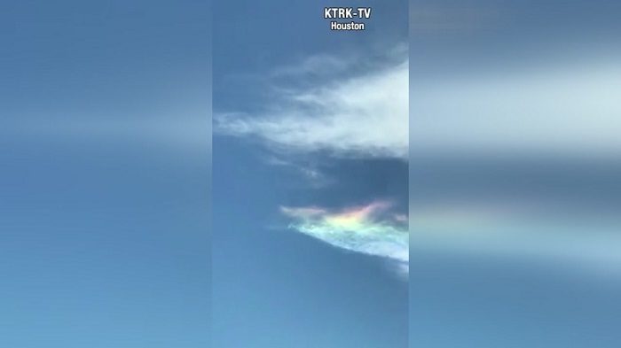 Circumhorizontal arc over Galveston, TX