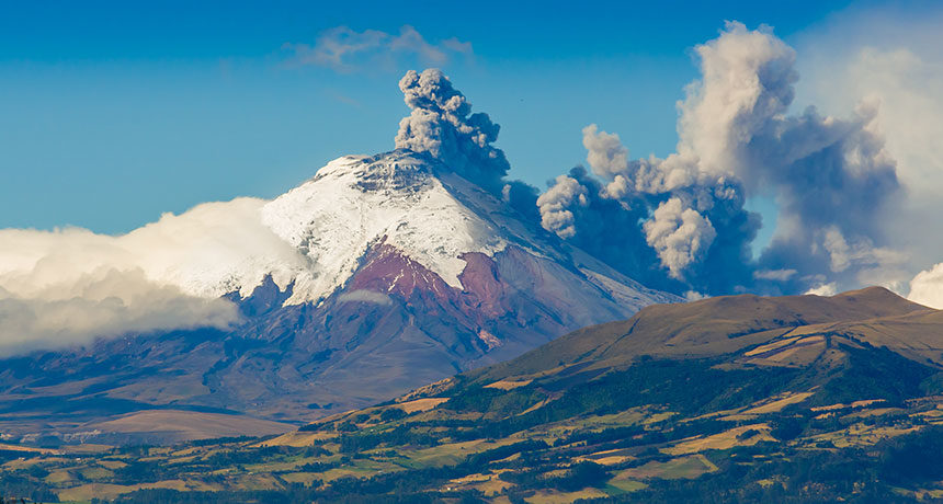 Ecuador’s Cotopaxi volcano