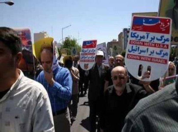 Click to enlarge Iran protest