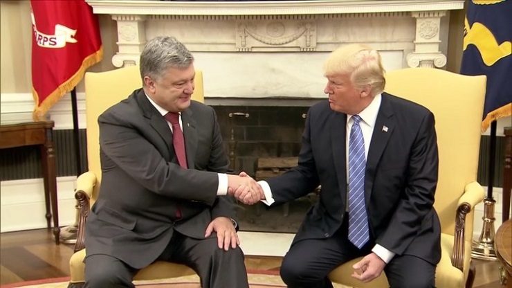 Poroshenko Trump