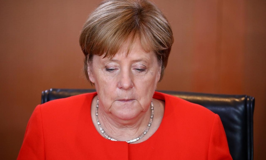 Click to enlarge German Chancellor Angela Merkel