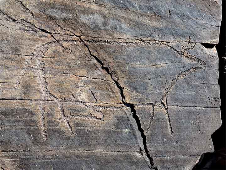 Click to enlarge Krasnoyarsk cliff carving