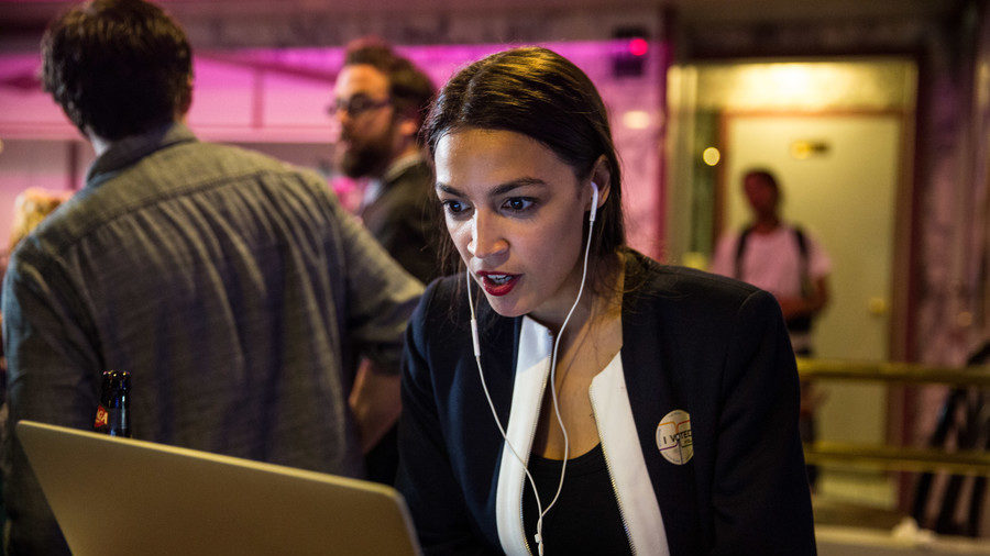 Click to enlarge Alexandria Ocasio-Cortez