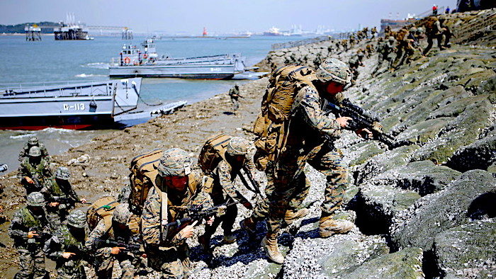 Click to enlarge US/SKorea Marines