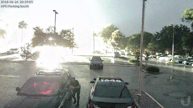 lightning strike