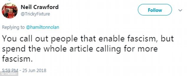 Neil Crawford tweet