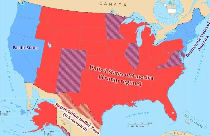 Poll map 2nd civil war