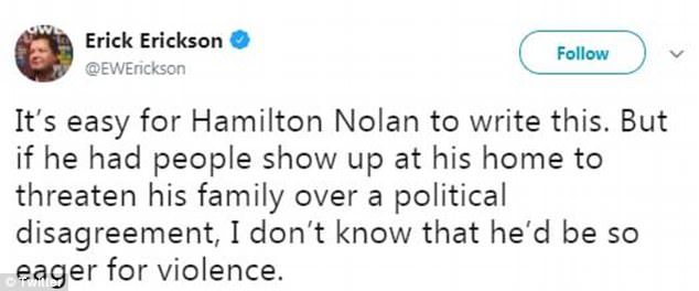 Erick Erickson tweet