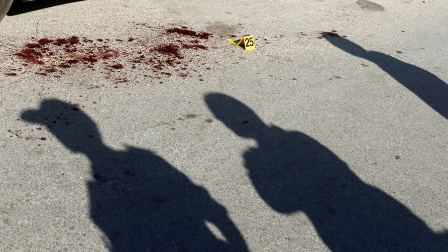 crime scene blood