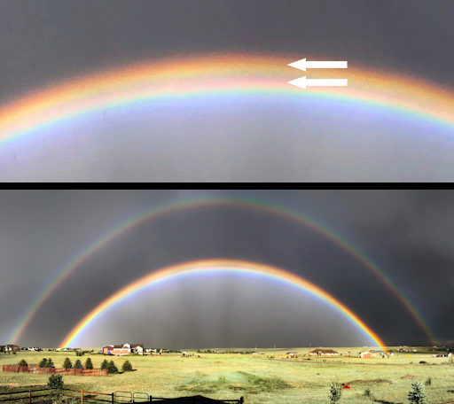 twin rainbow