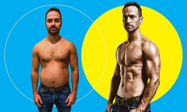 male body transformation