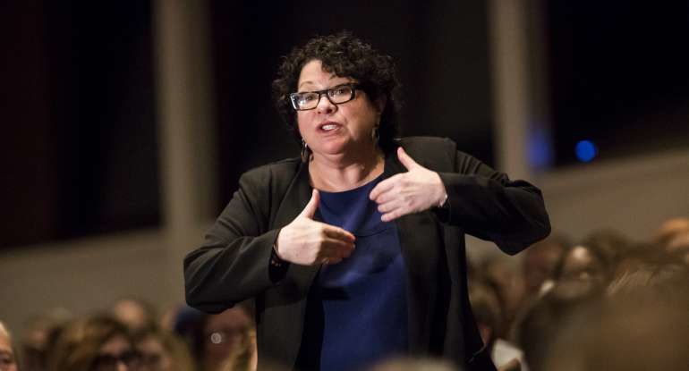 Sotomayor Supreme court
