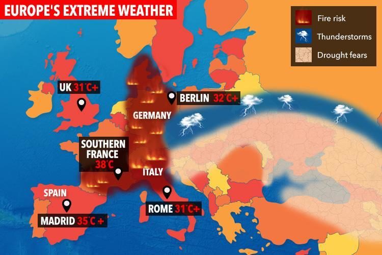 Europe's extrem weather