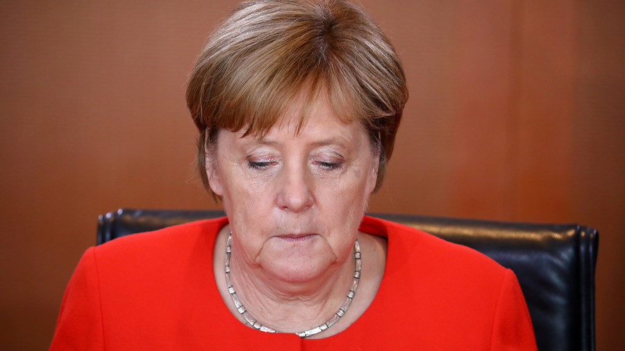 Click to enlarge German Chancellor Angela Merkel
