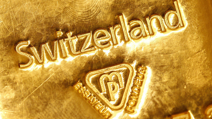 Swiss gold bar
