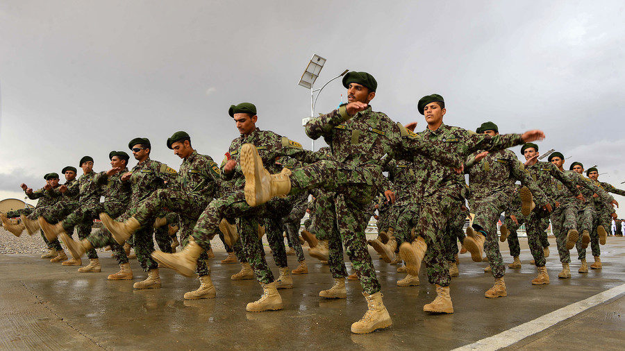 Afghan National Army (ANA) soldiers