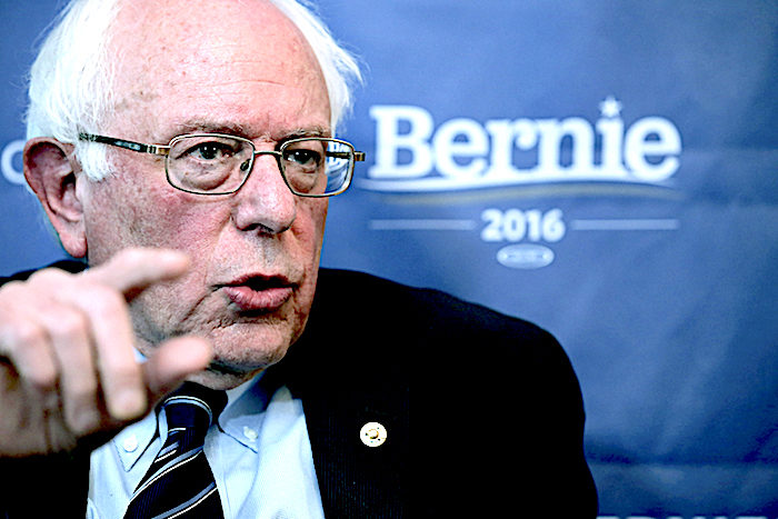 Click to enlarge Bernie Sanders