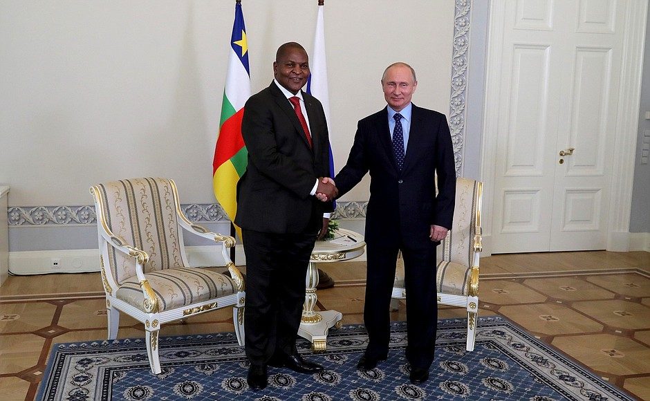 touadera putin