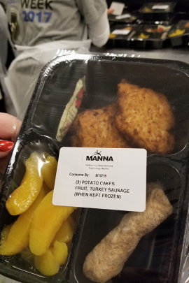 Click to enlarge MANNA meal