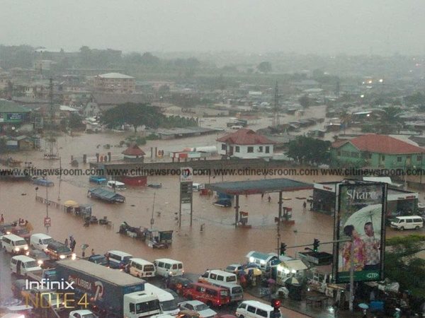 NADMO has hinted of heavy rains in the Western and Brong-Ahafo regions