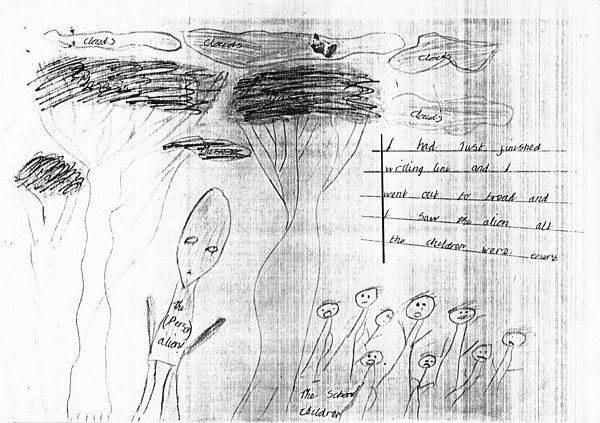 Click to enlarge Another Ariel School Drawing