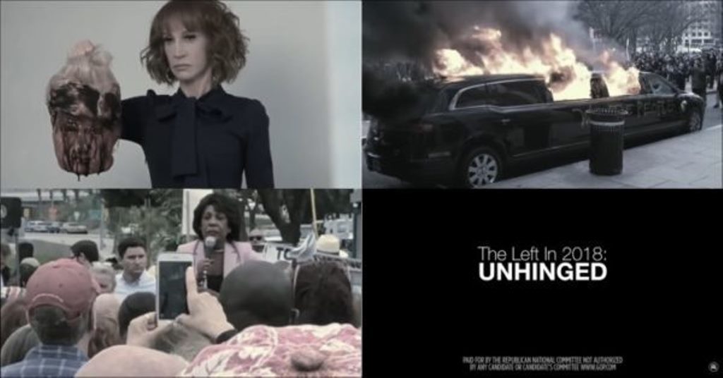 Click to enlarge left unhinged GOP video
