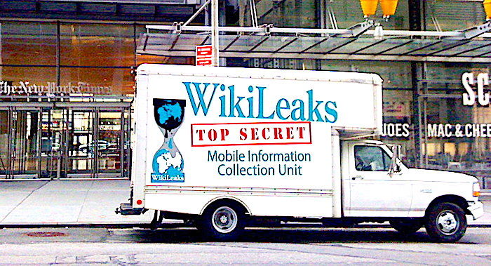 Wikileaks truck