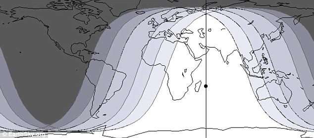 Click to enlarge lunar eclipse map