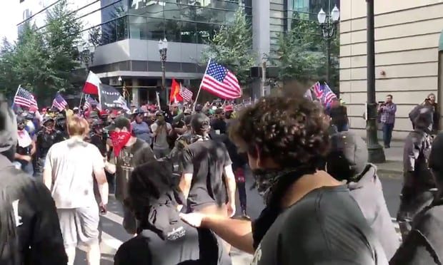 Click to enlarge riot portland antifa