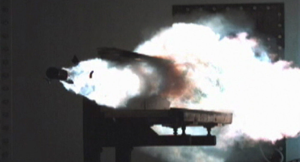 electromagnetic railgun 1