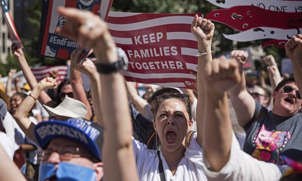anti-Trump protest immigration