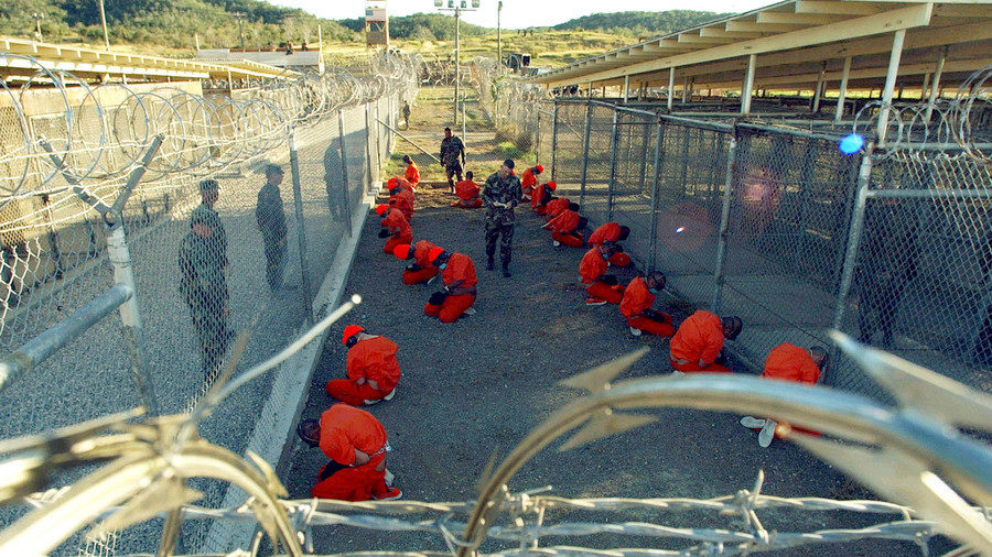 Click to enlarge Prisoners Guantanamo military prison