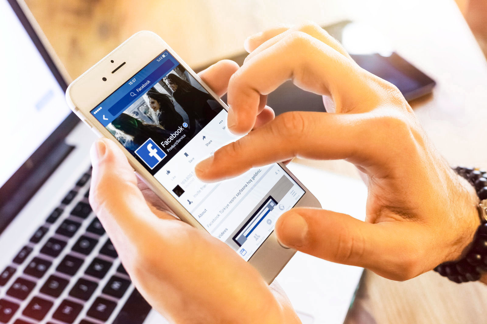 Click to enlarge facebook app