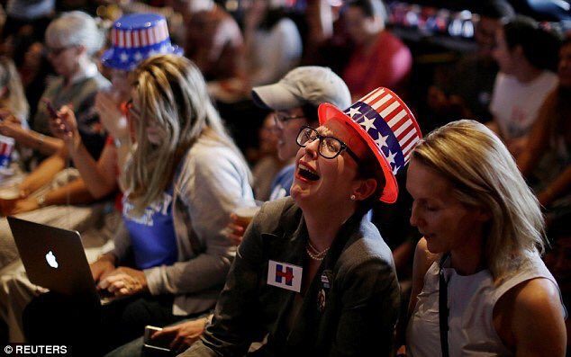 democrat woman crying