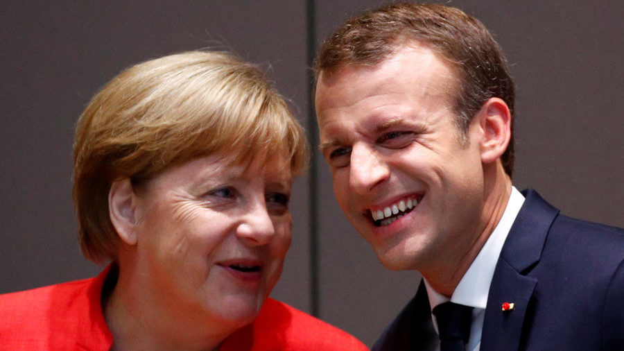 merkel macron